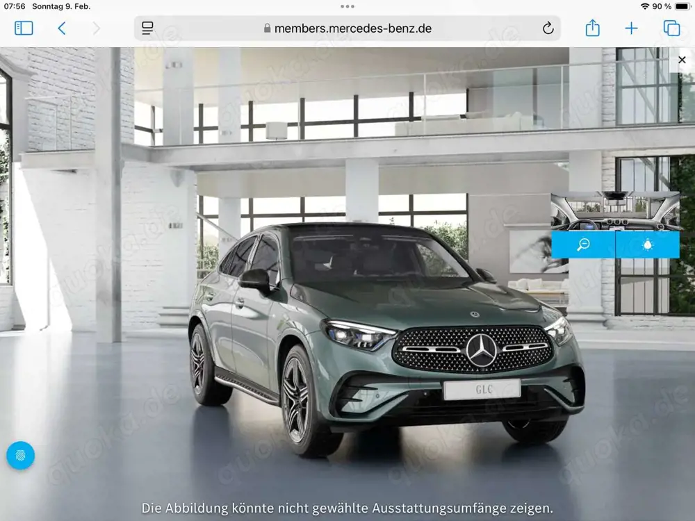 Mercedes-Benz GLC 300 GLC-Coupe 300 d 4Matic 9G-TRONIC Edition AMG Line