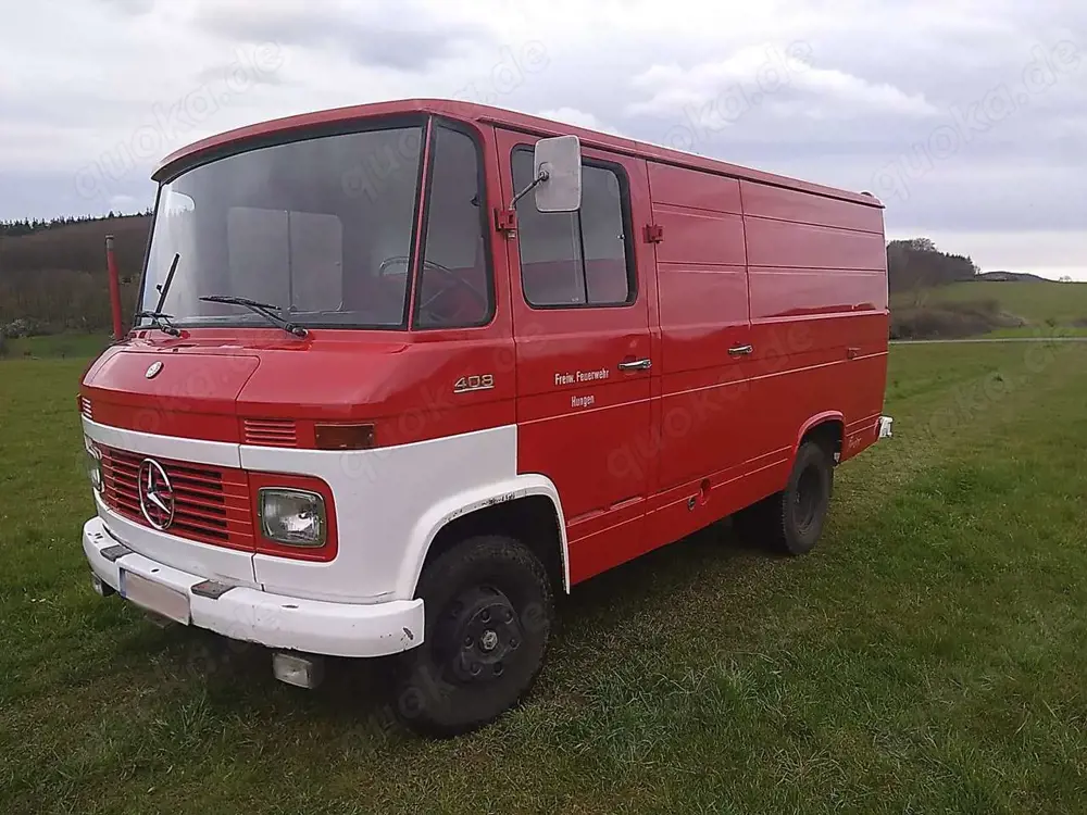 Mercedes-Benz T2 Mercedes DÜDO 408 G Benzin + LPG HU 04-27 3,4t