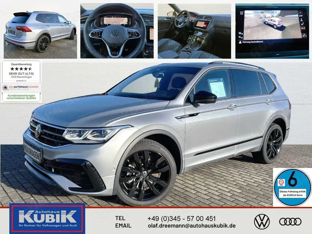 Volkswagen Tiguan Allspace 2.0 TDI R-Line Black Style DSG 4motion+DCC+IQ.Ligh