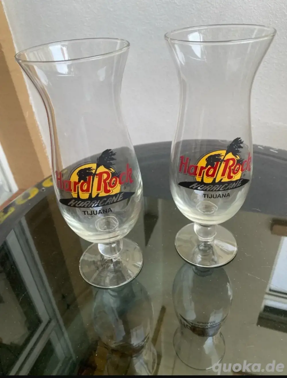 Hard Rock Café Cocktailglas Hurricane Tijuana 