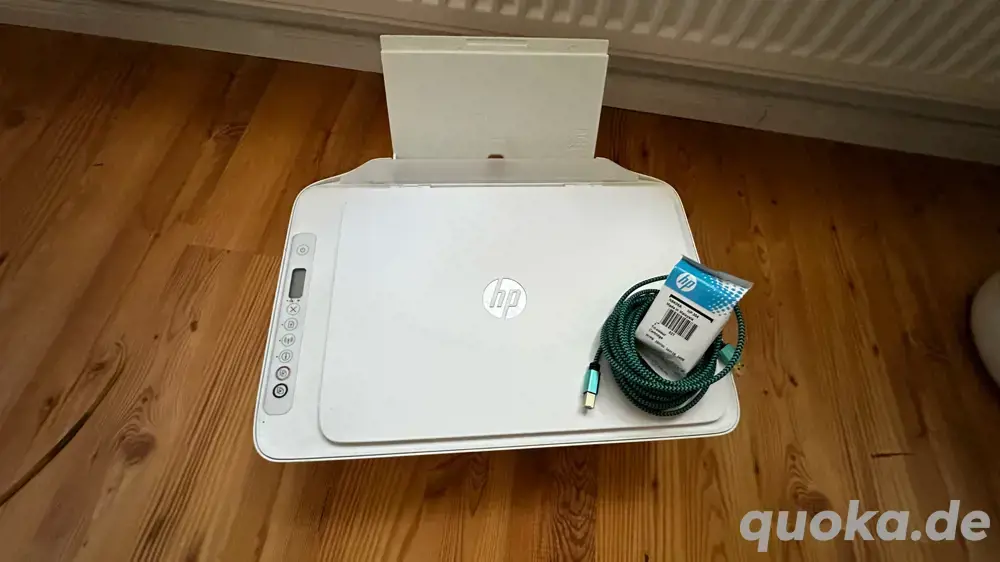 HP Deskjet 2622 All-in-One-Drucker + Patronen + 5 Meter Kabel