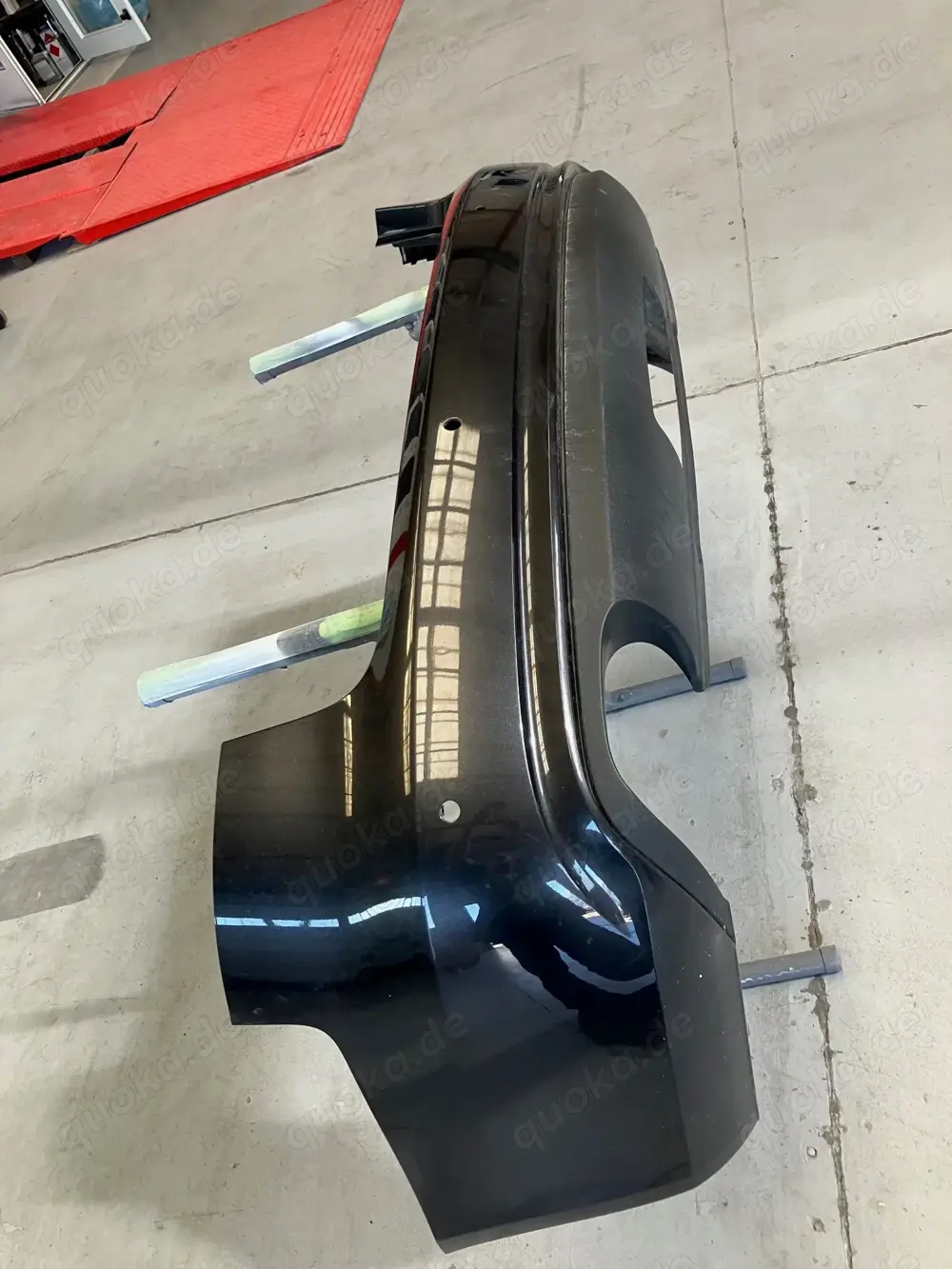 Stoßstange hinten Audi A4 Avant 8K mit Spoiler LZ7L n. beschädigt