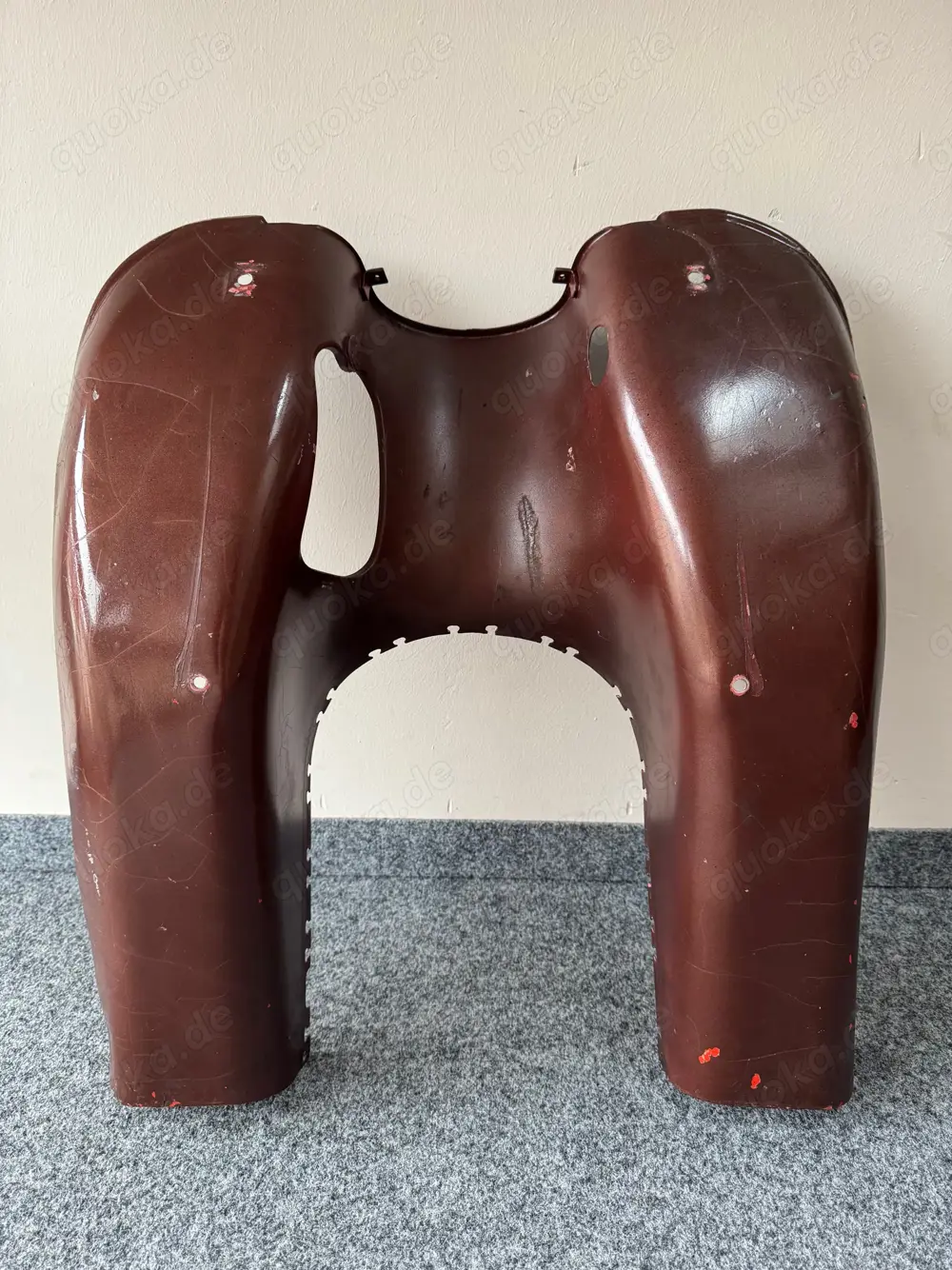 Original Knieblech   Beinschild SIMSON Schwalbe KR51 2 (kein Replikat!)