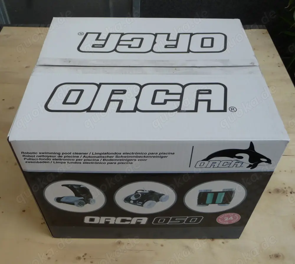 Poolroboter ORCA O50 automatisch, Saugroboter, Poolreiniger, Poolsauger, Reinigungsroboter