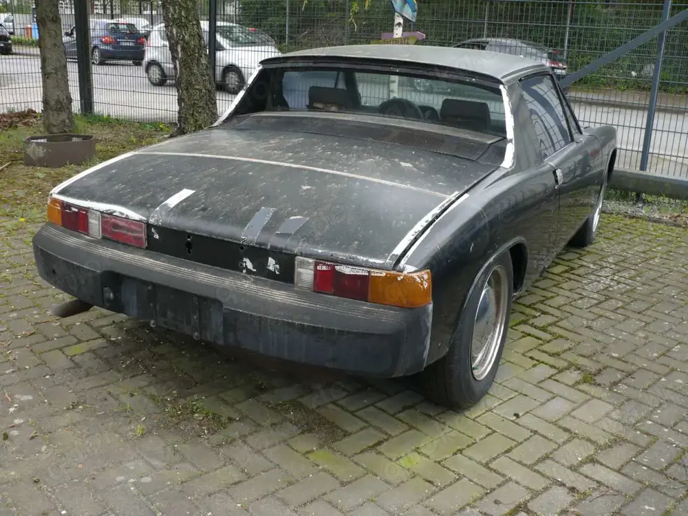 Porsche 914 2,0l. Original in Schwarz zum Restaurieren