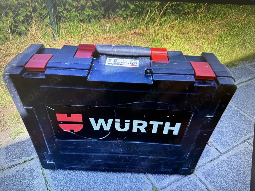 WÜRTH Koffer Master BS14-A solid combi leer Werkzeug Handwerker Arbeiten Haus Wohnung Kunde Profi