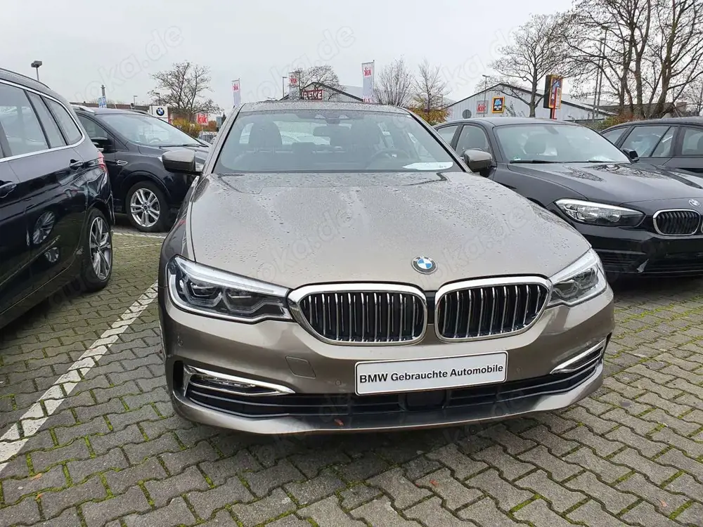 BMW 520 520d xDrive Aut. AHK, Standh., Nappal, fast Voll-A