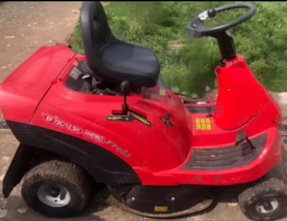Aufsitzmäher rasentraktor "efco" ef 72c 12,5h