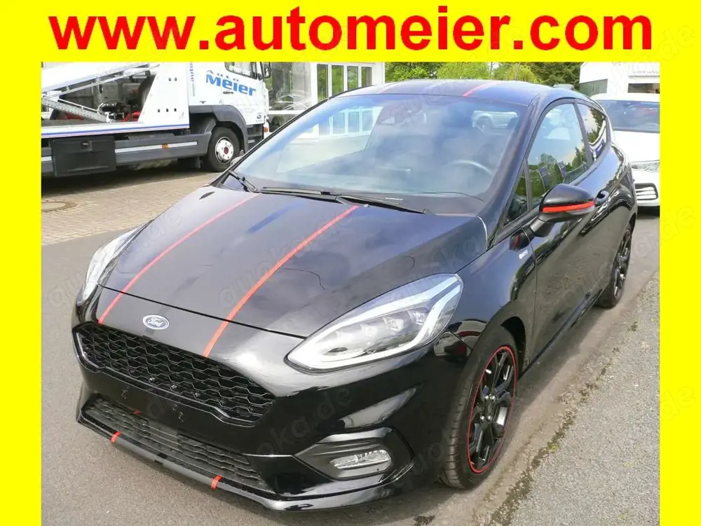 Ford Fiesta 1.0 EcoBoost SS ST-LINE Black SHZ Navi