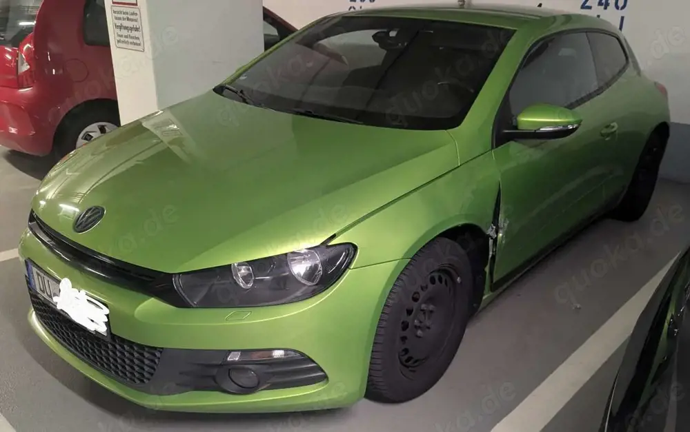 Volkswagen Scirocco 1.4 TSI DSG Getriebe Fehler Kotflügelschaden
