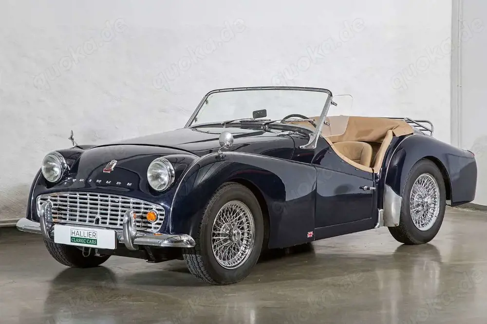 Triumph TR3 A, 12 Jahre einen Besitzer ! Gut dokumentiert