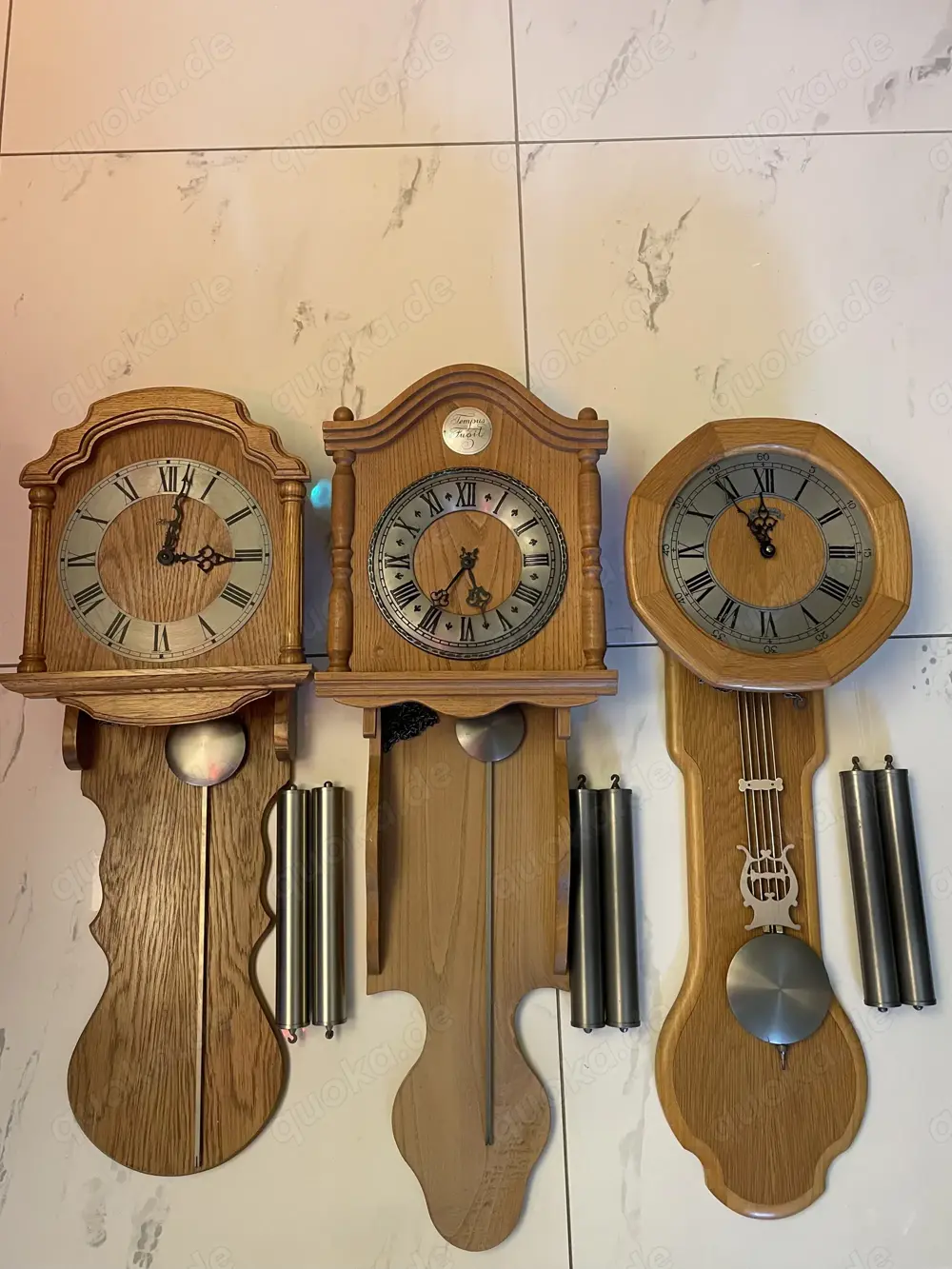 Wanduhren Freischwinger 3 Stück Schmeckenbecker