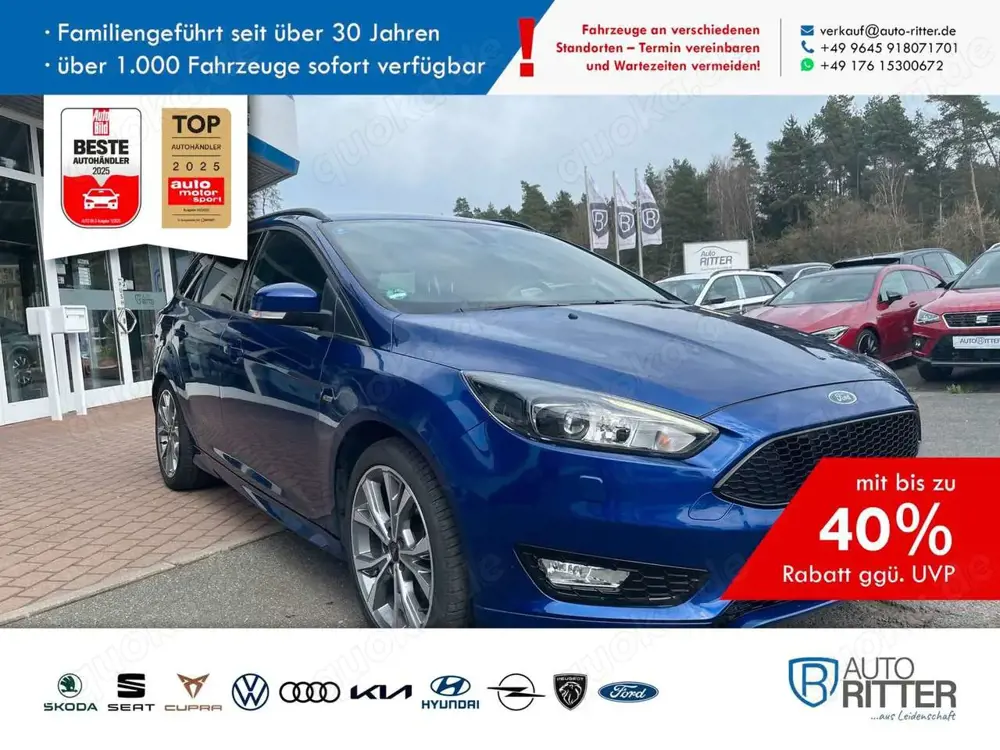 Ford Focus Turnier 1.5 EcoBoost ST-Line Navi|Xenon...