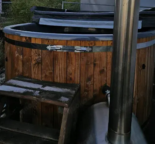 Badefass Hottub Deluxe Whirlpool