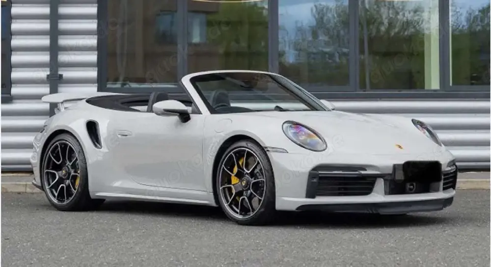 Porsche 992 911Turbo S Cabriolet Kreide Top Super Ausst Privat