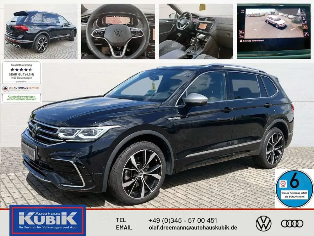 Volkswagen Tiguan Allspace 2.0 TDI R-Line 4motion DSG+DCC+IQ.Light+Panorama+