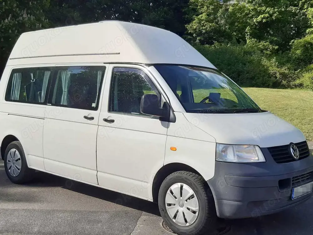 Volkswagen T5 prof. Wohnmobilausbau | festes Hochdach | lang
