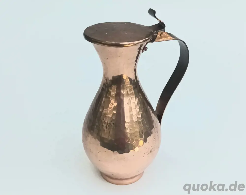 ! gehämmertes Kupferkännchen