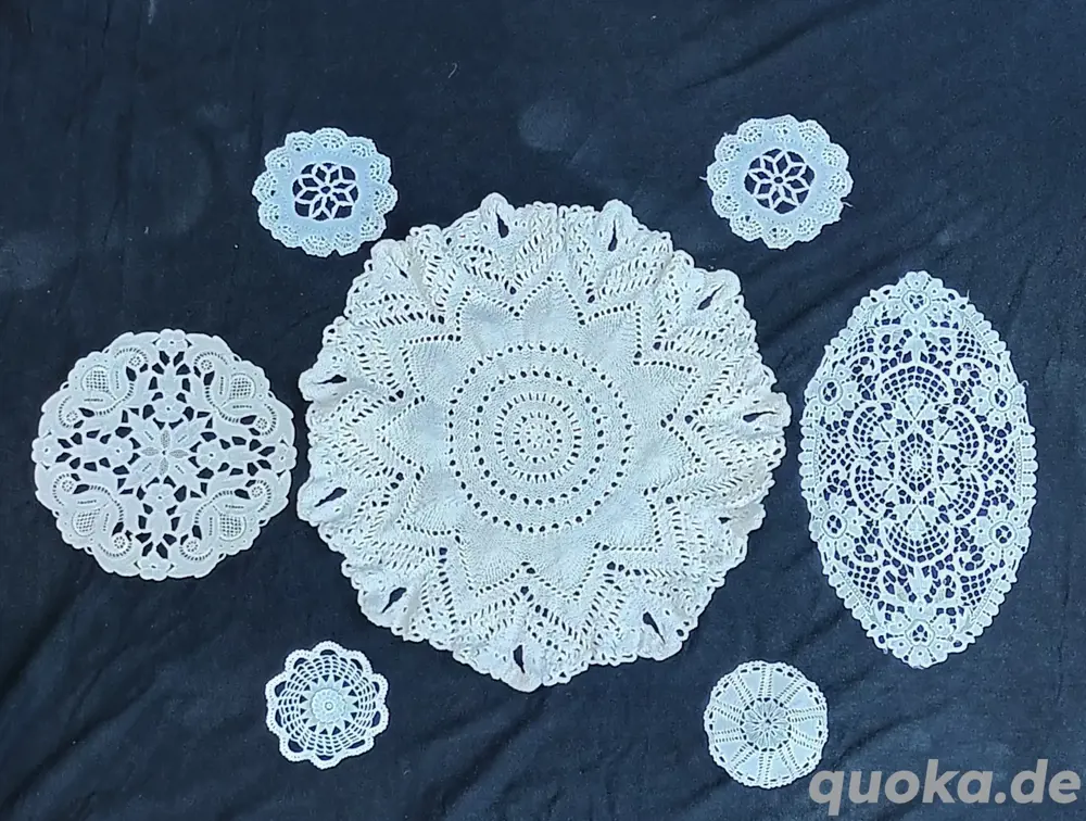 ! Platzdeckchen verschiedene Größe siehe 5 Bilder