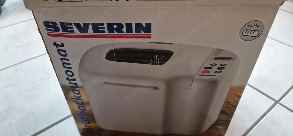 Severin Brotbackautomat -- Voll funktionsfähig