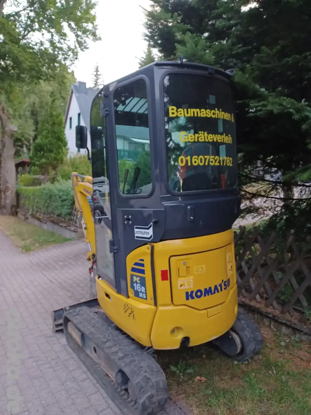 Minibagger mieten 