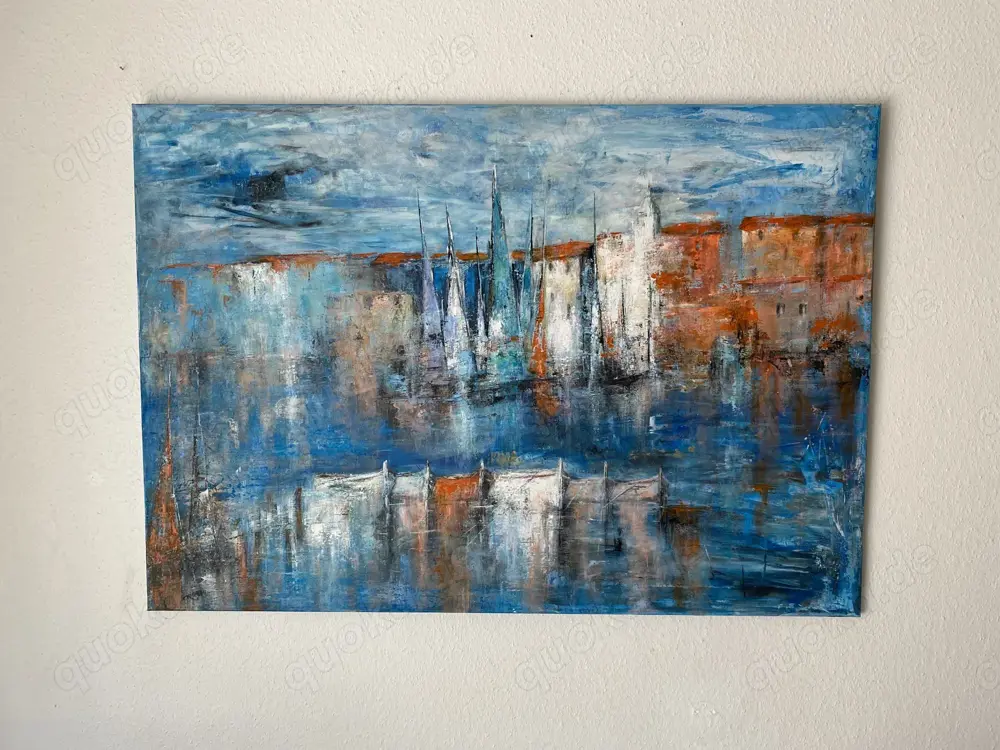 Acrylgemälde Abstrakt auf Leinwand Unikat Einzelstücke