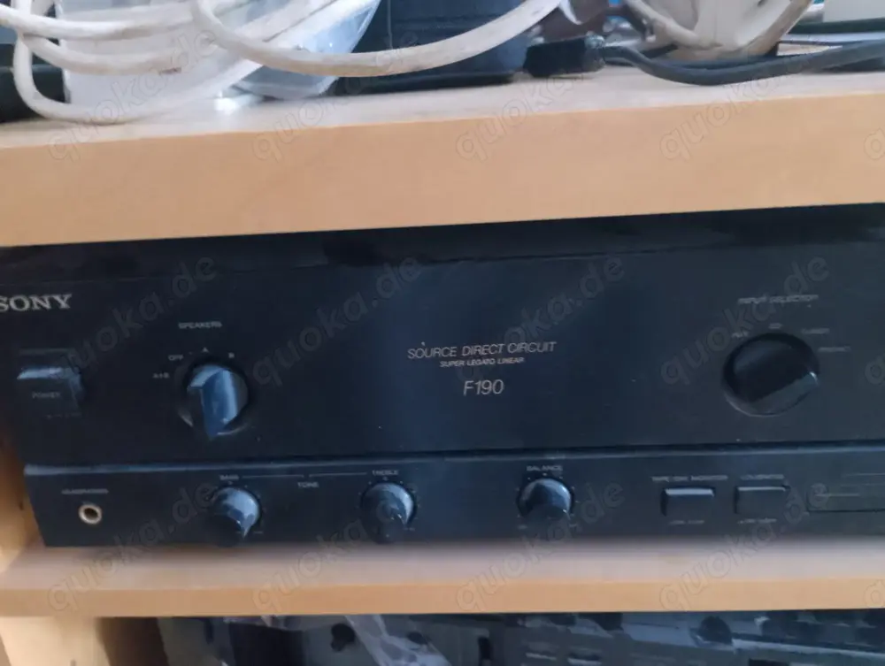 Sony Verstärker F190