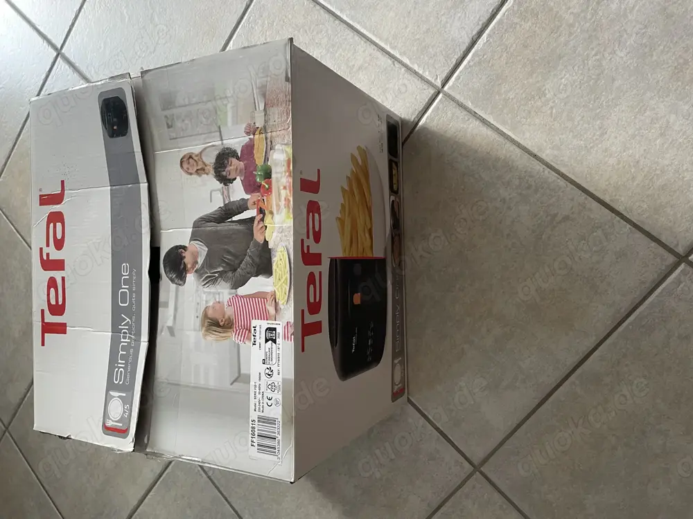Tefal Simply One Friteuse schwarz