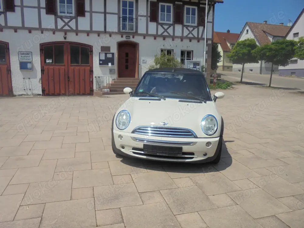 Mini Cooper Cabrio Sondermodell Sidework Bj 6 2007 Km 114.000 TÜV 9 25 Ledersitze
