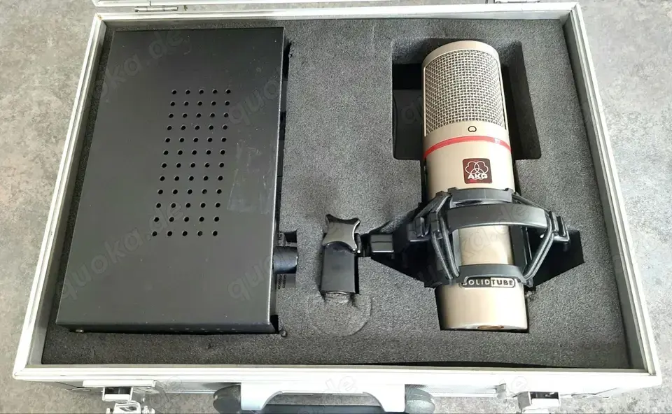 AKG SOLIDTUBE - Röhrenmikrofon   TUBE MIKE - Top- Zustand, Rarität - Vintage