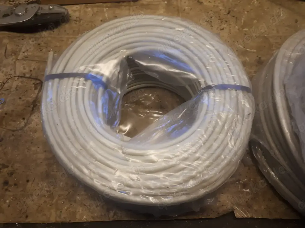 3 Packungen Fernmeldekabel > 100 Meterrolle, 6 x 2 x 0,6