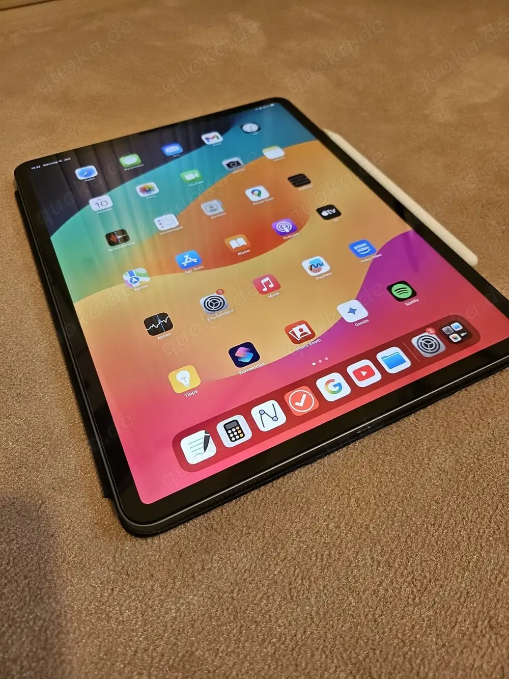 Apple Ipad Pro 12,9" 4. Gen. 2020 128GB WIFI + Apple Pencil 2. Gen. + ESR Case