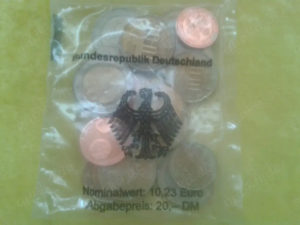  Deutschland BRD Euro Starterkit 2002 "D" Originalverpackt