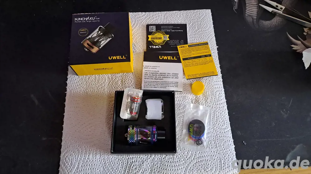Uwell Tank - Nunchaku - regenbogen eloxiert 