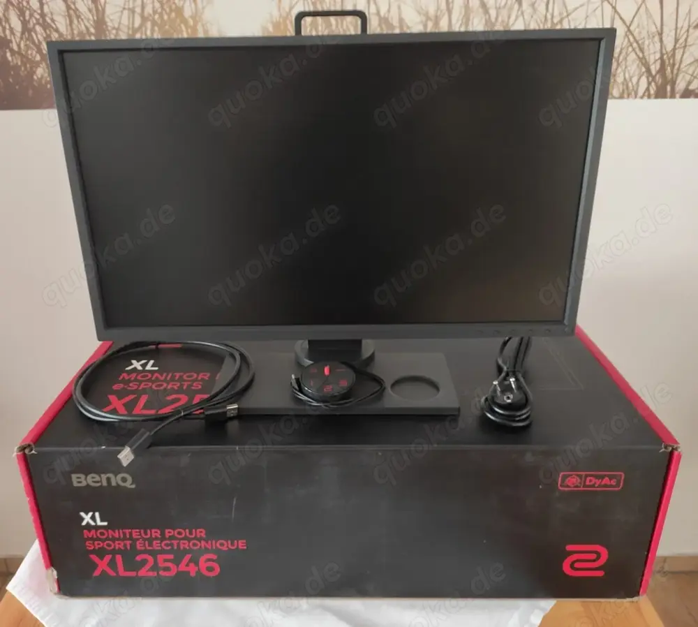 BenQ ZOWIE XL2546 - 240 Hz, 1 ms Reaktionszeit, E-Sports Monitor, DyAc, Wie Neu!