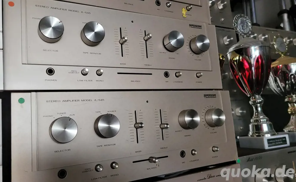 Superscope A545 Amplifier Verstärker