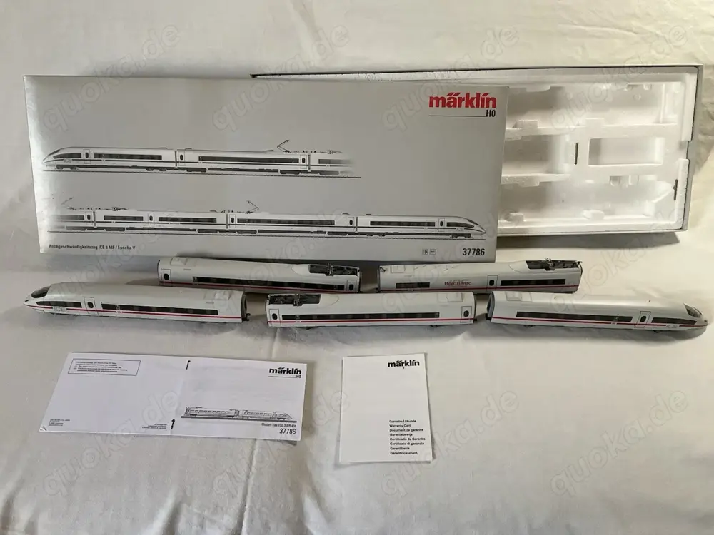 Märklin H0 37786 Hochgeschwindigkeitszug ICE 3 MF Epoche V OVP