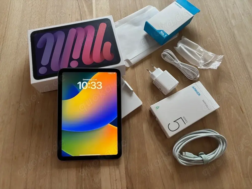 Apple iPad mini 6. Gen 2021 - 64GB - Wi-Fi - 8,3 Zoll - Violett