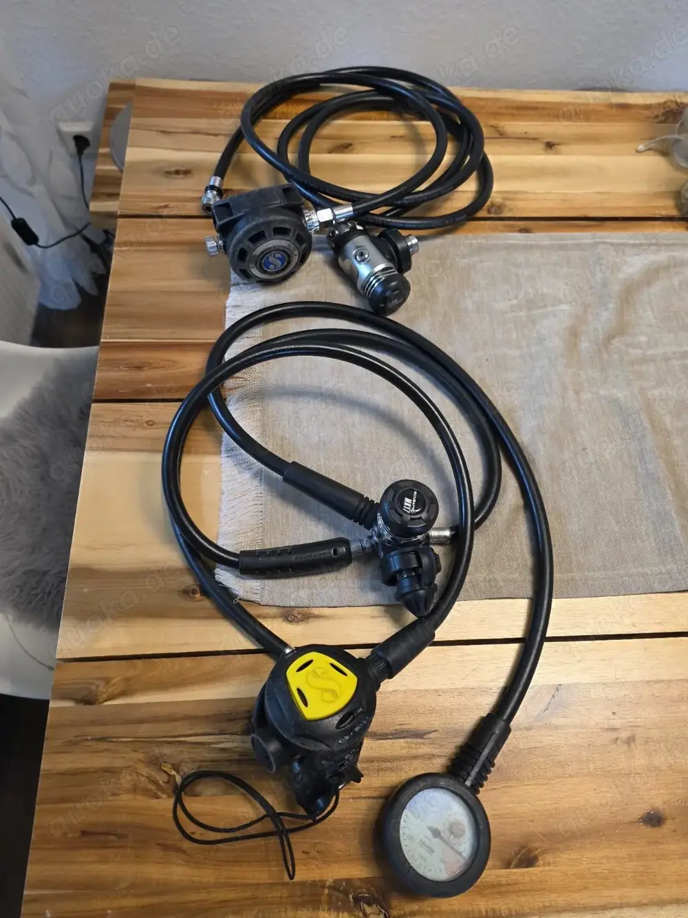 Atemregler Set Tauchen Kaltwasserset Scubapro MK 17   Mk19