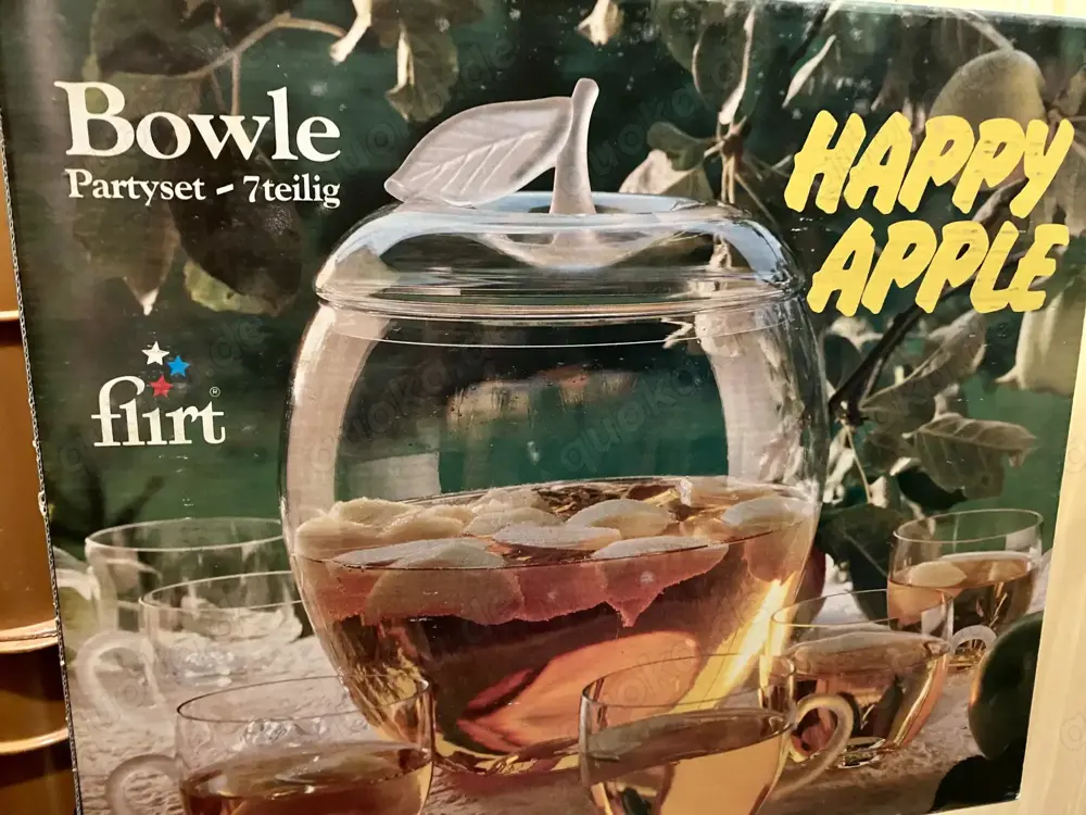 Bowle Partyset - 7teilig aus Glas