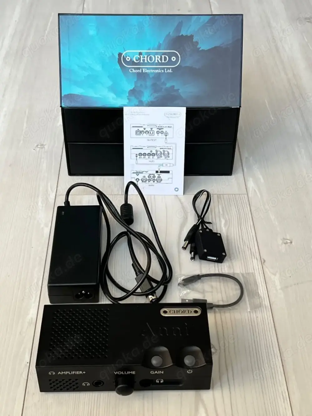 Chord ANNI Vollverstärker + KHV Chord ANNI Vollverstärker + KHV