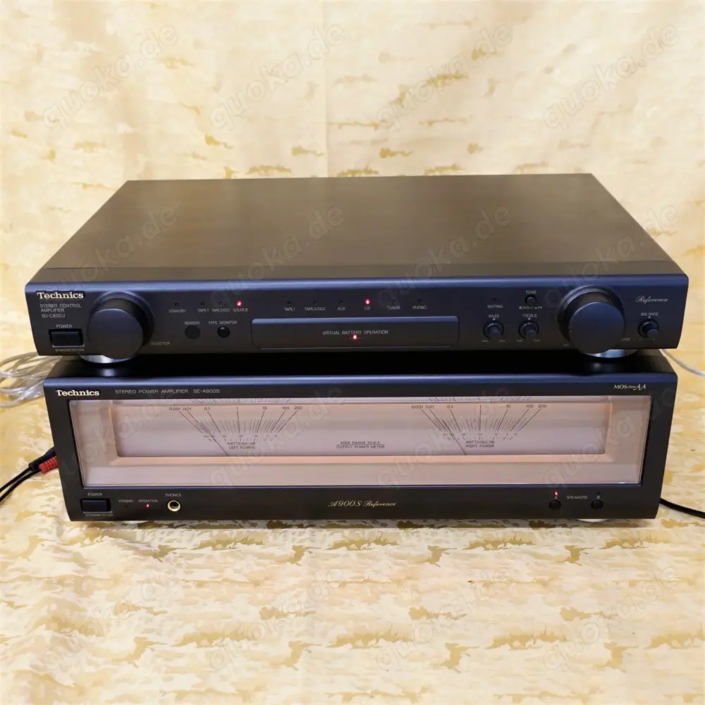 Technics SE A900S Reference + SU C800U Verstärker