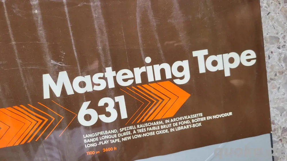 Revox Mastering Tape 631 Bandspule Tonband