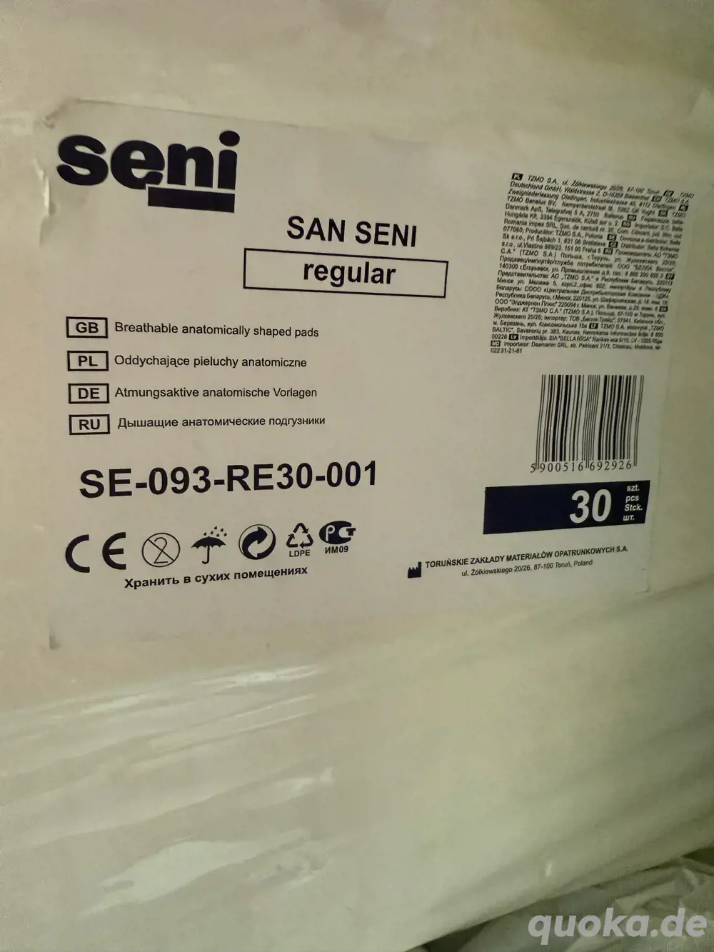 Binden für leute mit Blasenproblem