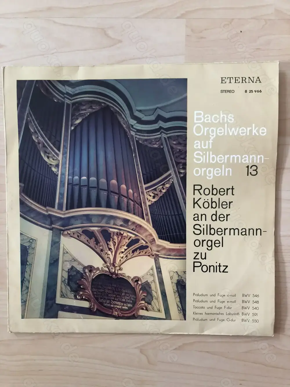 Bachs Orgelwerke auf Silbermannorgeln 13