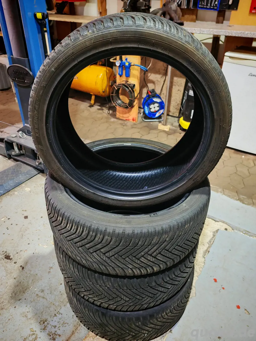  4 X 225 40 r18 92y Allwetter Hankook Kinergy 4s Dot 19