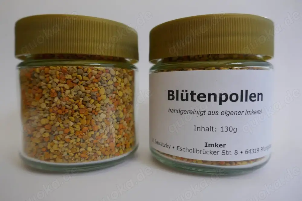 Blütenpollen aus eigener Imkerei