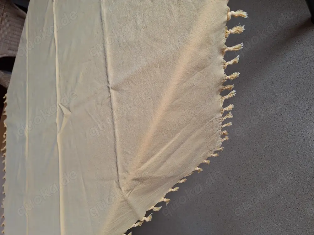 Handgewebte Tischdecke von Nordtec 100% Baumwolle