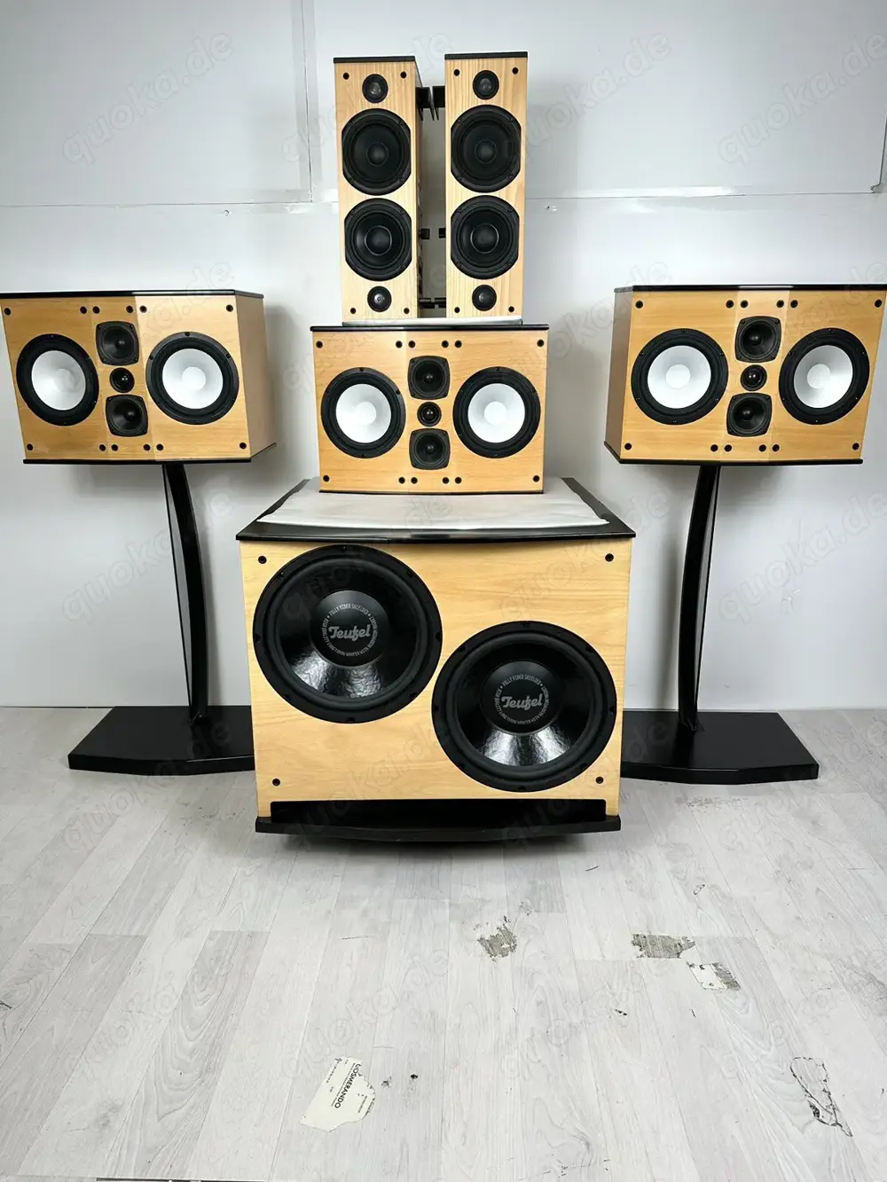 Teufel Theatre 8 THX Ultra 2 5,1 Heimkino in Einwandfreiem Zustand!