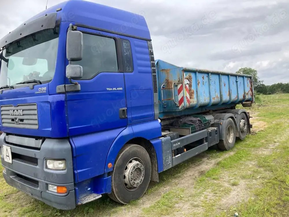 MAN TGE MAN TGA 03 26480 Abrollkipper ohne Container